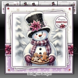 Cookie Snowman Mini Kit