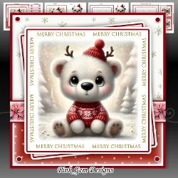Christmas Polar Bear Mini Kit