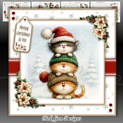 Christmas Kittens Mini Kit