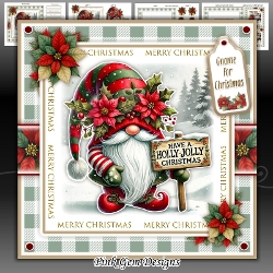Holly Jolly Gnome Mini Kit