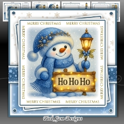 Ho Ho Ho Snowman Mini Kit