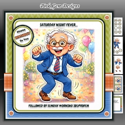Saturday Night Fever Mini Kit Birthday/Fathers Day