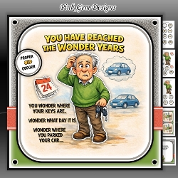 cup1434868_2053 - The Wonder Years Mini Kit Birthday/Fathers Day