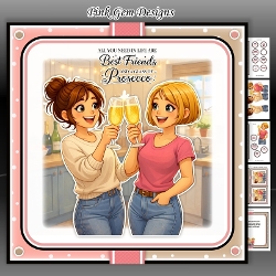 Best Friends & Prosecco Mini Kit