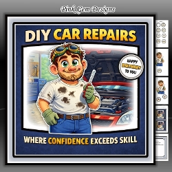 Car Repairs Mini Kit Birthday/Fathers Day