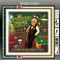 cup1445502_2053 - Snooker King Mini Kit Birthday/Fathers Day