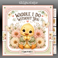Waddle I Do Mini Kit Birthday/Anniversary
