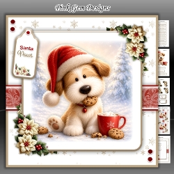 Christmas Cookie Puppy Mini Kit