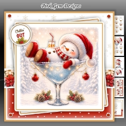 Cocktail Snowman Mini Kit