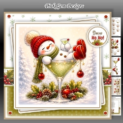 cup1461042_2053 - Cocktail Snowman 2 Mini Kit