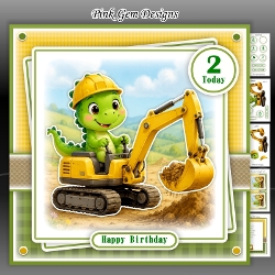 cup1462584_2053 - Digger Dinosaur Mini Kit With Ages 2 to 8 Yrs
