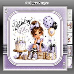 cup1462599_2053 - Cake & Balloons 3 Mini Kit