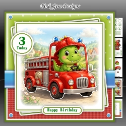 Fireman Dino Mini Kit With ages 2 to 8 Yrs