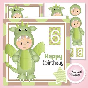 Dragon Josh Birthday Topper