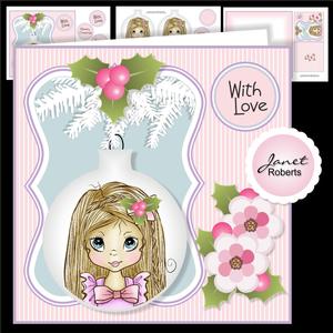 Poppy Bauble Christmas Topper Mini Kit