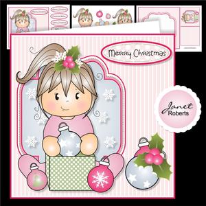 Jodie with Baubles Christmas Topper Mini Kit