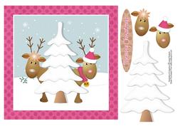 Rudolf and Friend Topper