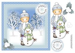 Andy and Snowman