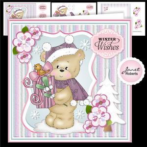 Bella with Mistletoe Christmas Topper Mini Kit