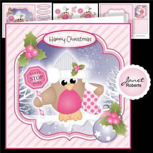 Santa Stop Here Robin Topper Mini Kit