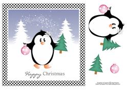 Penguin with Tree