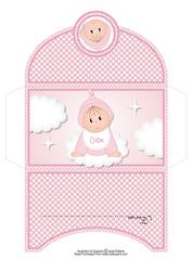 A Gift from Heaven Girl Baby Money Wallet