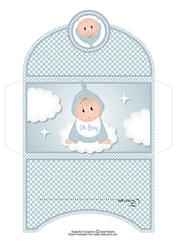 A Gift from Heaven Boy Baby Money Wallet