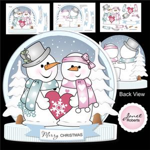 Chilly in Love Snowman Mini Kit