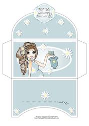 Yummy Mummy Emma Blue Money Wallet