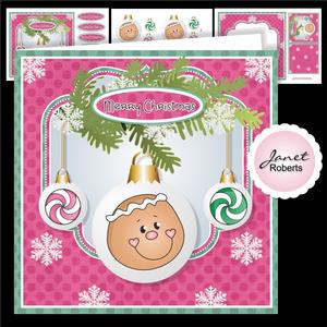 Gingerbread Man Bauble Mini Kit