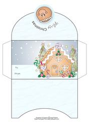 Gingerbread Christmas Money Wallet