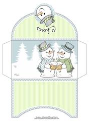 Cheers Chilly Christmas Money Wallet