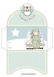 Nativity Andy Christmas Money Wallet