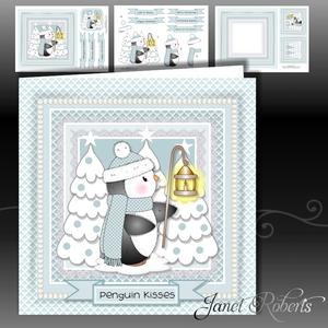 Penguin with Lantern Topper Mini Kit