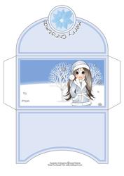Winter Emma Christmas Money Wallet