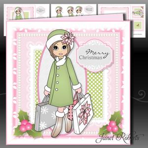 Christmas Shopping Emma Topper Mini Kit