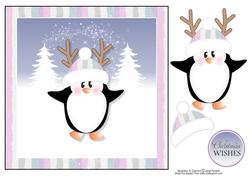 Reindeer Penguin Topper