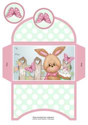Cupcake Bluebell Money Wallet