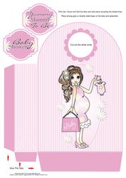 Yummy Mummy Emma Pink Large Gift Bag