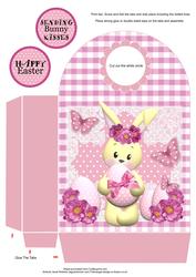 Sending Bunny Kisses Large Gift Bag