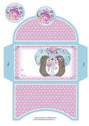 Mr & Mrs Hedgy Money Wallet