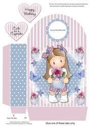 Cute as a Cupcake Large Gift Bag