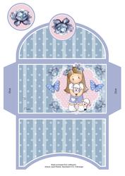 Chloe with Lambs Money Wallet