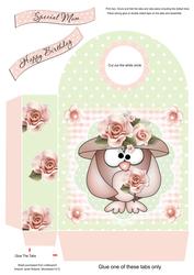Mother Owl Large Gift Bag