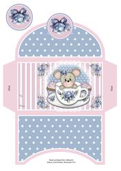 Teacup Mouse Money Wallet