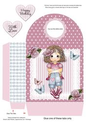 Poppy in Sneakers Large Gift Bag