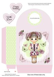 Grace with Rose Large Gift Bag