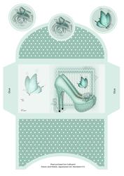 Green Shoes Money Wallet