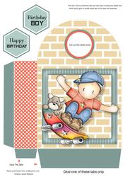 Skateboard Andy Large Gift Bag