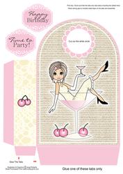 Cocktail Emma Large Gift Bag